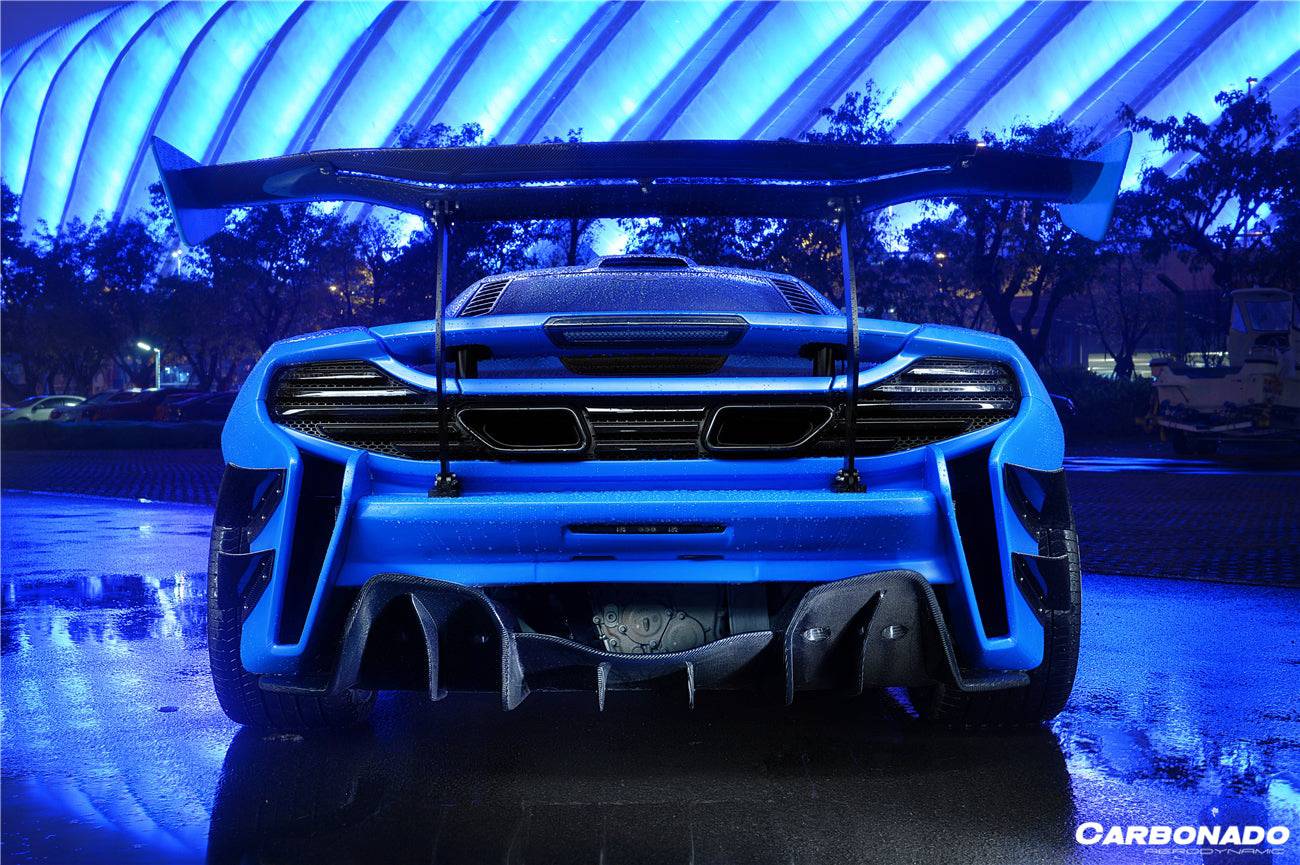 2011-2017 McLaren 650S/MP4 12C Rebel Performance Style Spoiler Wing - Carbonado