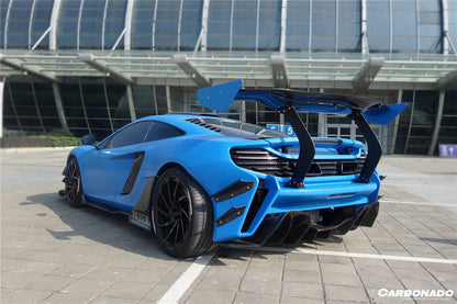2011-2017 McLaren 650S/MP4 12C Rebel Performance Style Spoiler and rear bumper - Carbonado Aero