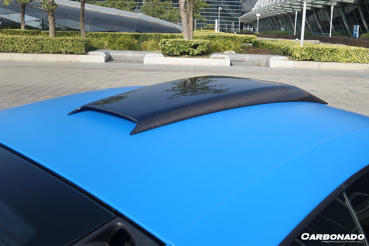 2011-2017 McLaren 650S/MP4 12C BKSS Style Carbon Fiber Roof Scoop - Carbonado Aero