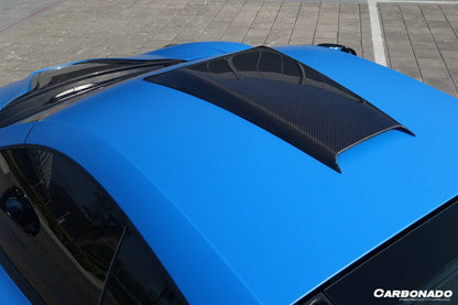 2011-2017 McLaren 650S/MP4 12C BKSS Style Carbon Fiber Roof Scoop - Carbonado Aero