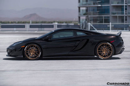 2011-2015 McLaren MP4 12C/650S RZS Style Side Skirts - Carbonado Aero