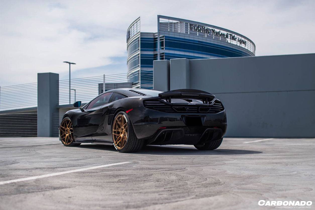 2011-2015 McLaren MP4 12C/650S RZS Style Side Skirts - Carbonado Aero