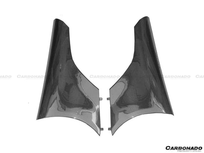 2011-2017 McLaren 650S/MP4 12C OEM Style Carbon Fiber Side Skirts - Carbonado Aero