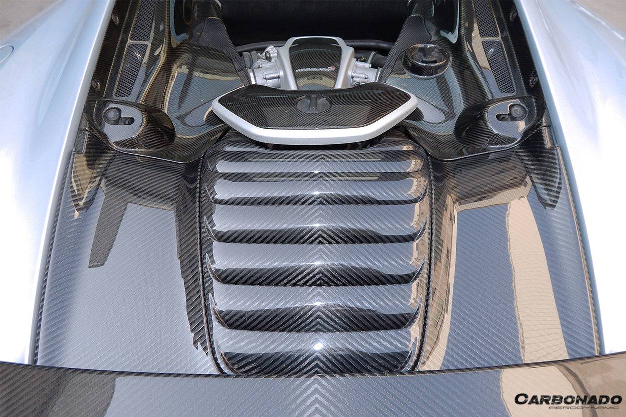 2011-2017 McLaren 650S/MP4 12C Coupe Engine Trunk Surround Replacement - Carbonado Aero