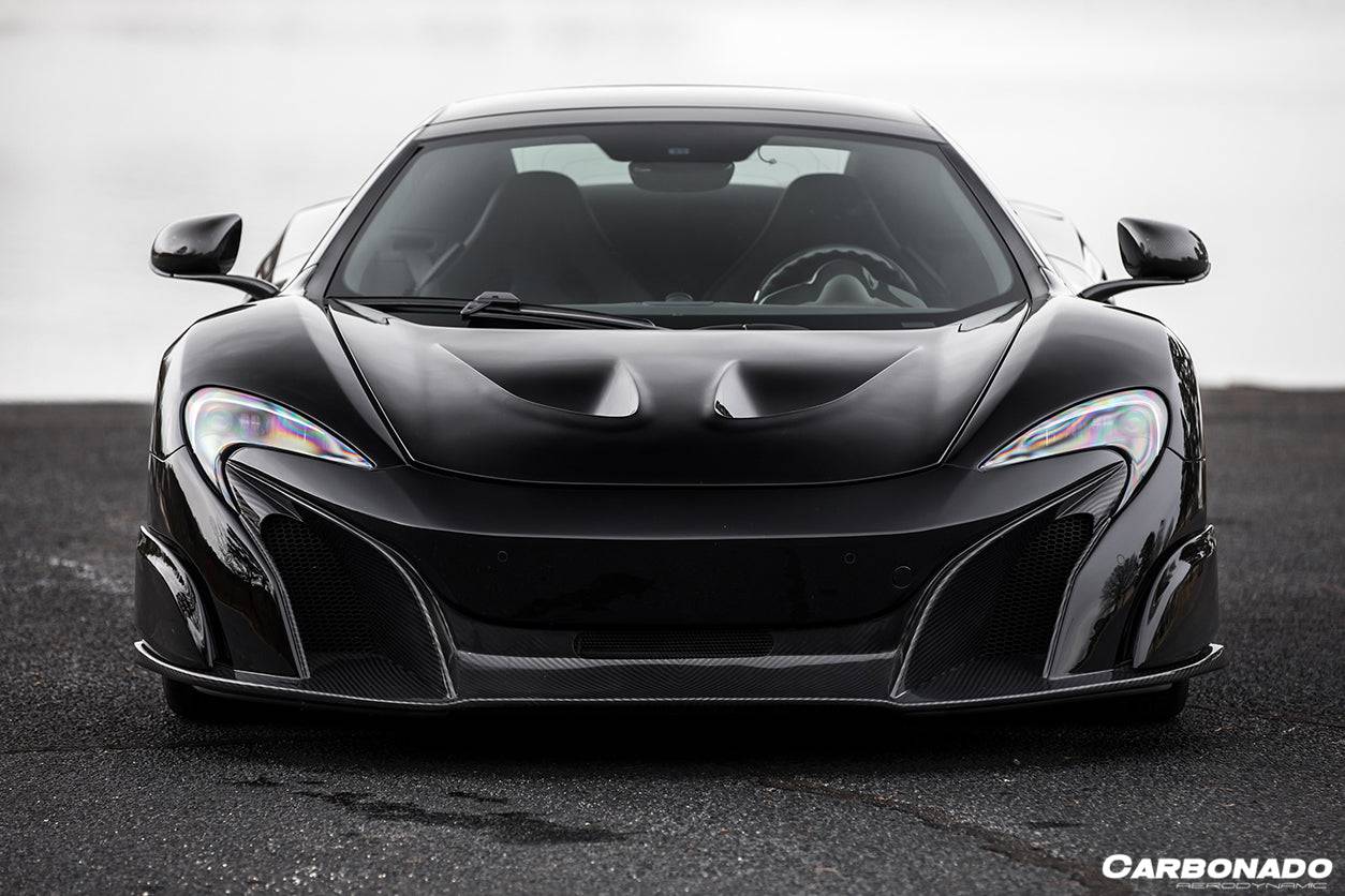 2014-2017 McLaren 650S 675LT Style Front Bumper - Carbonado