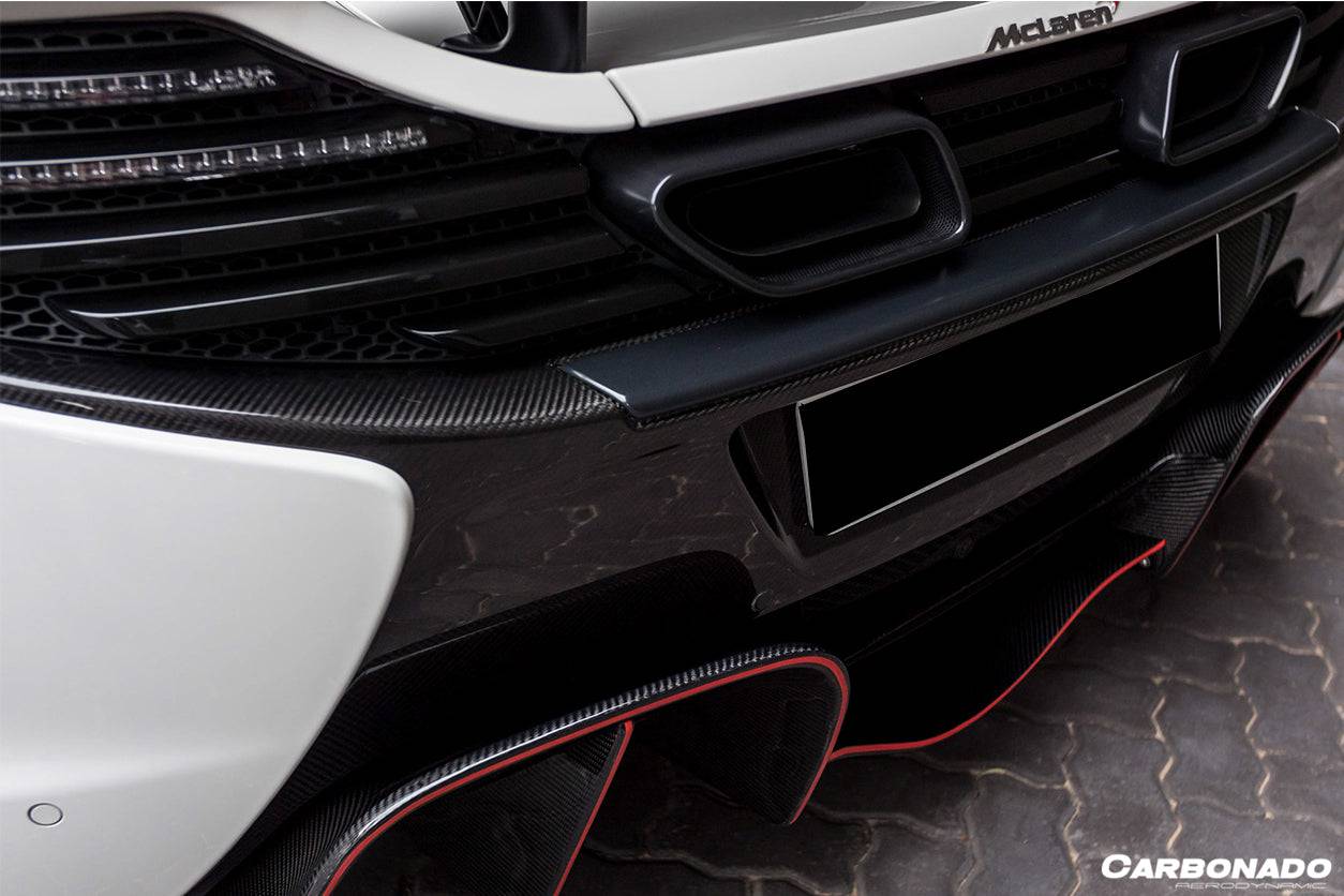 2014-2017 McLaren 650S OEM Style Carbon Fiber Rear Bumper - Carbonado Aero