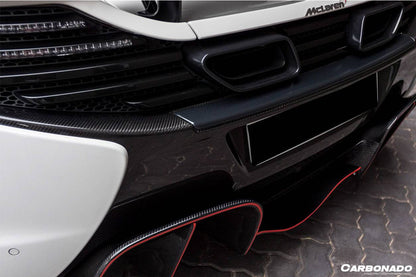 2014-2017 McLaren 650S OEM Style Carbon Fiber Rear Bumper - Carbonado Aero