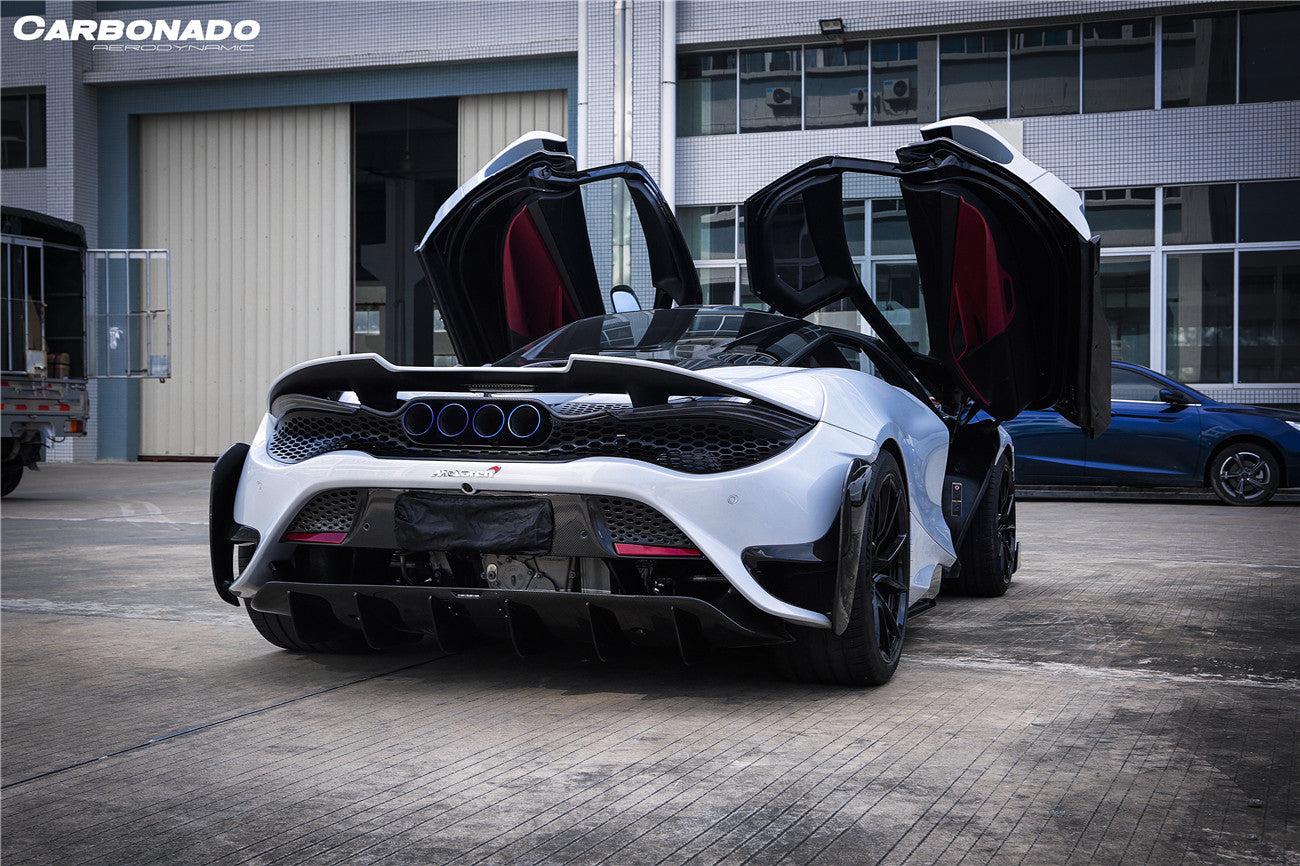 2017-2022 McLaren 720s Convert 765LT Style Rear Bumper and Wing