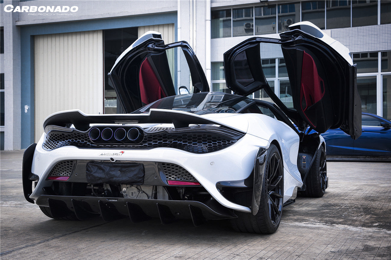 2017-2022 McLaren 720s Convert 765LT Style Rear Bumper and Wing