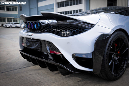 2017-2022 McLaren 720s Convert 765LT Style Rear Bumper and Wing