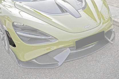 2017-2022 McLaren 720S Carbon Fiber Front Bumper Side Air Vents Replacement - Carbonado