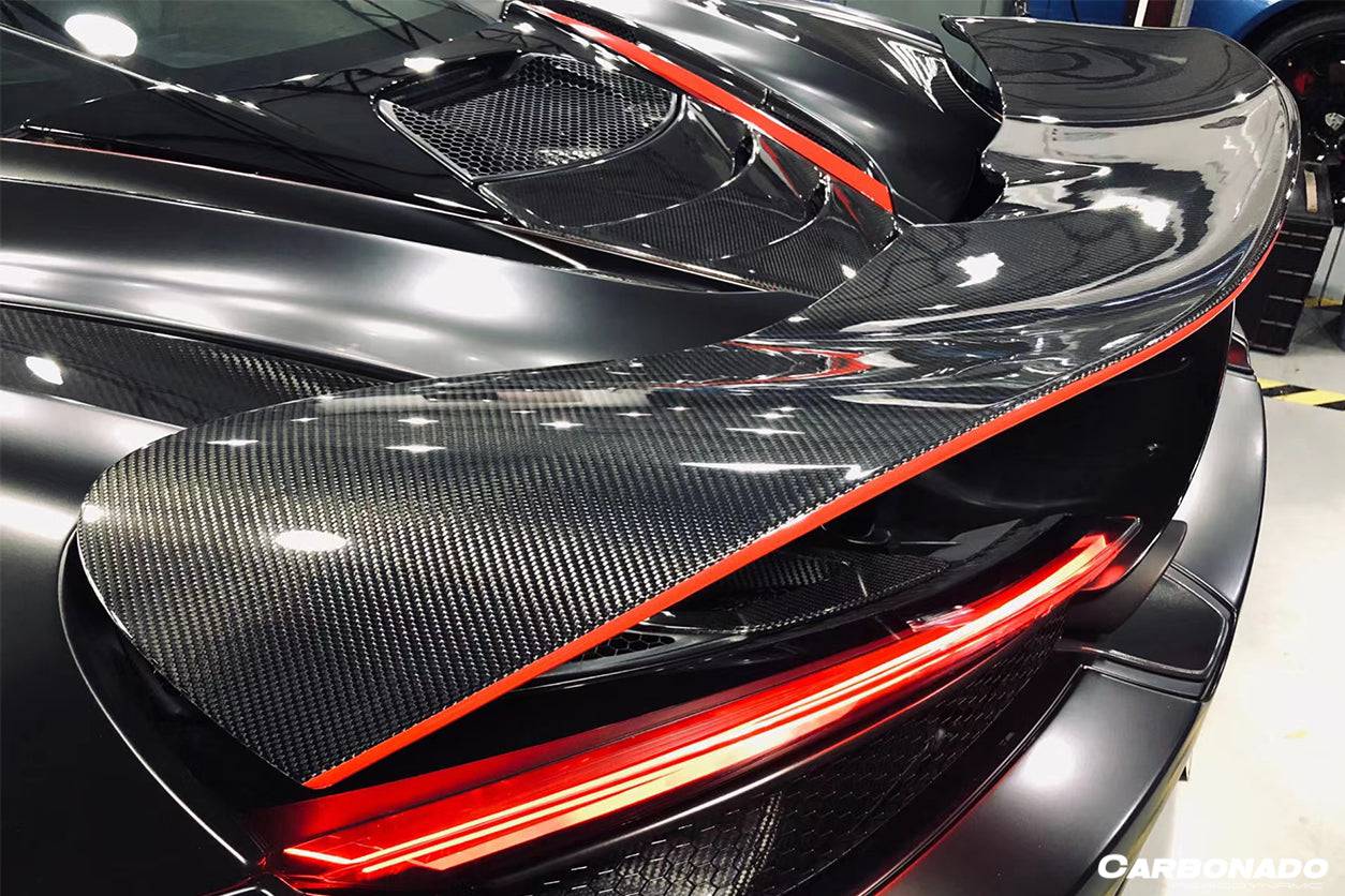 2017-2022 McLaren 720s OEM Style Carbon Fiber Trunk Spoiler - Carbonado Aero