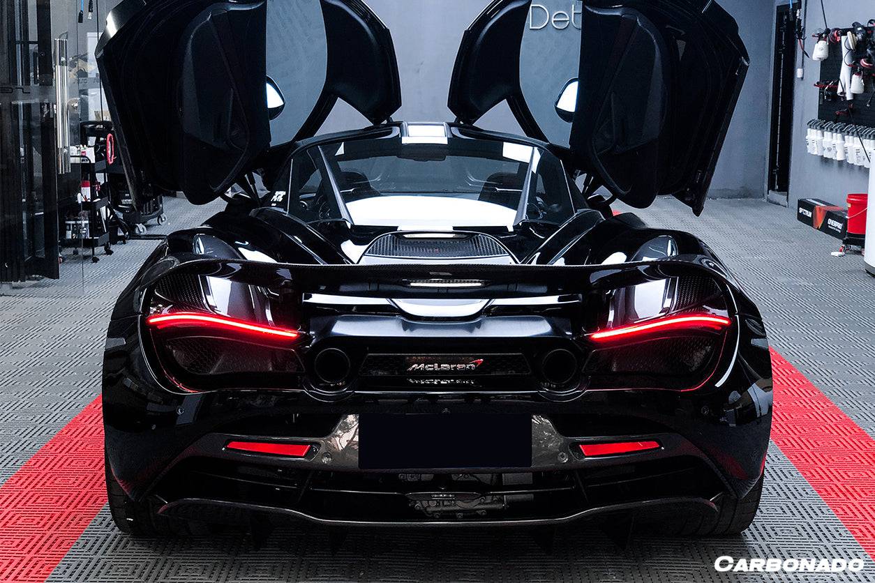 2017-2022 McLaren 720s OEM Style Carbon Fiber Trunk Spoiler - Carbonado Aero