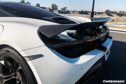 2017-2022 McLaren 720s OEM Style Carbon Fiber Trunk Spoiler - Carbonado Aero