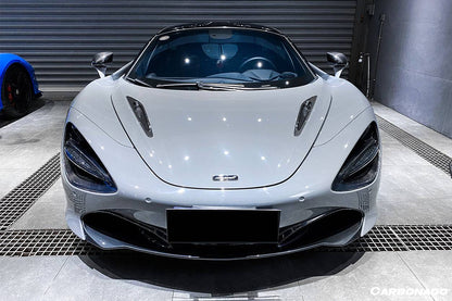2017-2022 McLaren 720S OEM Style Carbon Fiber Hood Scoop - Carbonado