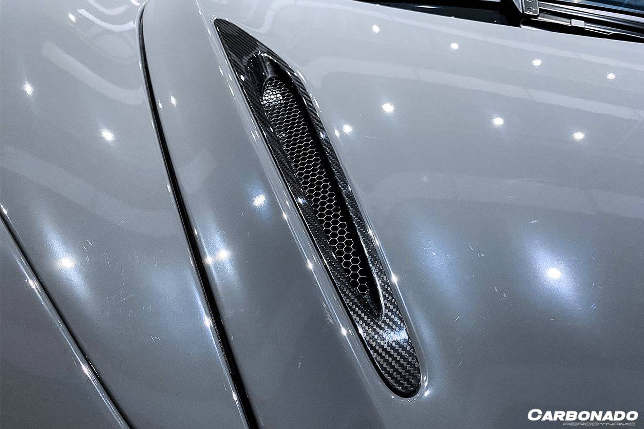 2017-2022 McLaren 720s OEM Style Carbon Fiber Hood Scoop - Carbonado Aero