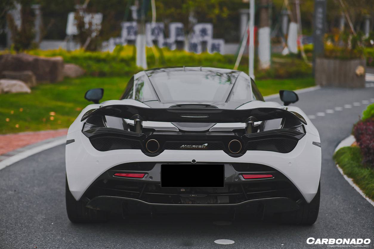 2017-2022 McLaren 720s VRS Style Carbon Fiber Trunk Spoiler - Carbonado Aero