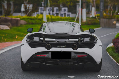 2017-2022 McLaren 720s VRS Style Carbon Fiber Trunk Spoiler - Carbonado Aero