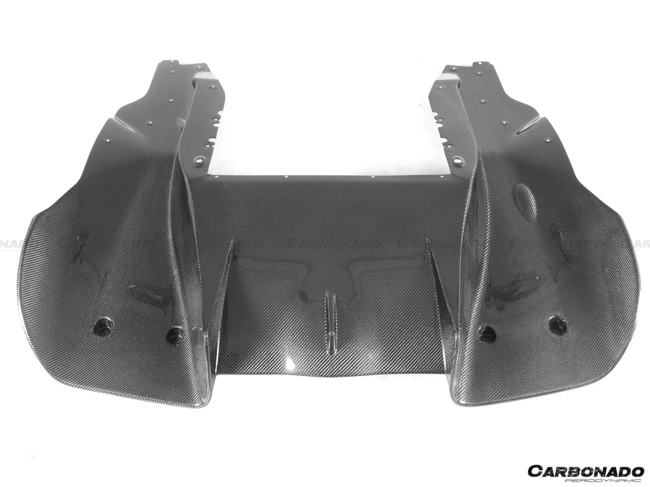 2011-2017 McLaren MP4 12C/650S VS Style Rear Bumper - Carbonado Aero