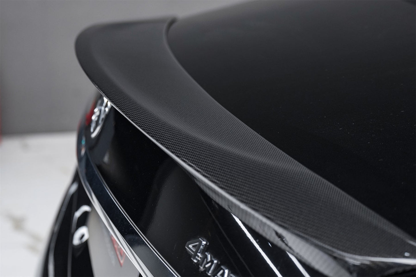 2014-2020 Mercedes Benz S Class W222 Sedan S63 S65 AMG RT Style Carbon Fiber Trunk Spoiler - Carbonado