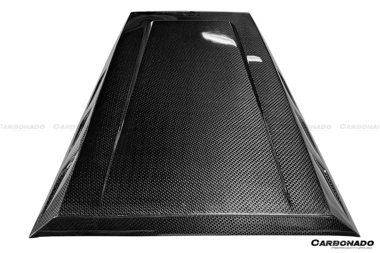 2003-2018 Mercedes Benz W463 G Wagon BRS Style Autoclave Carbon FIber Hood Scoop - Carbonado Aero