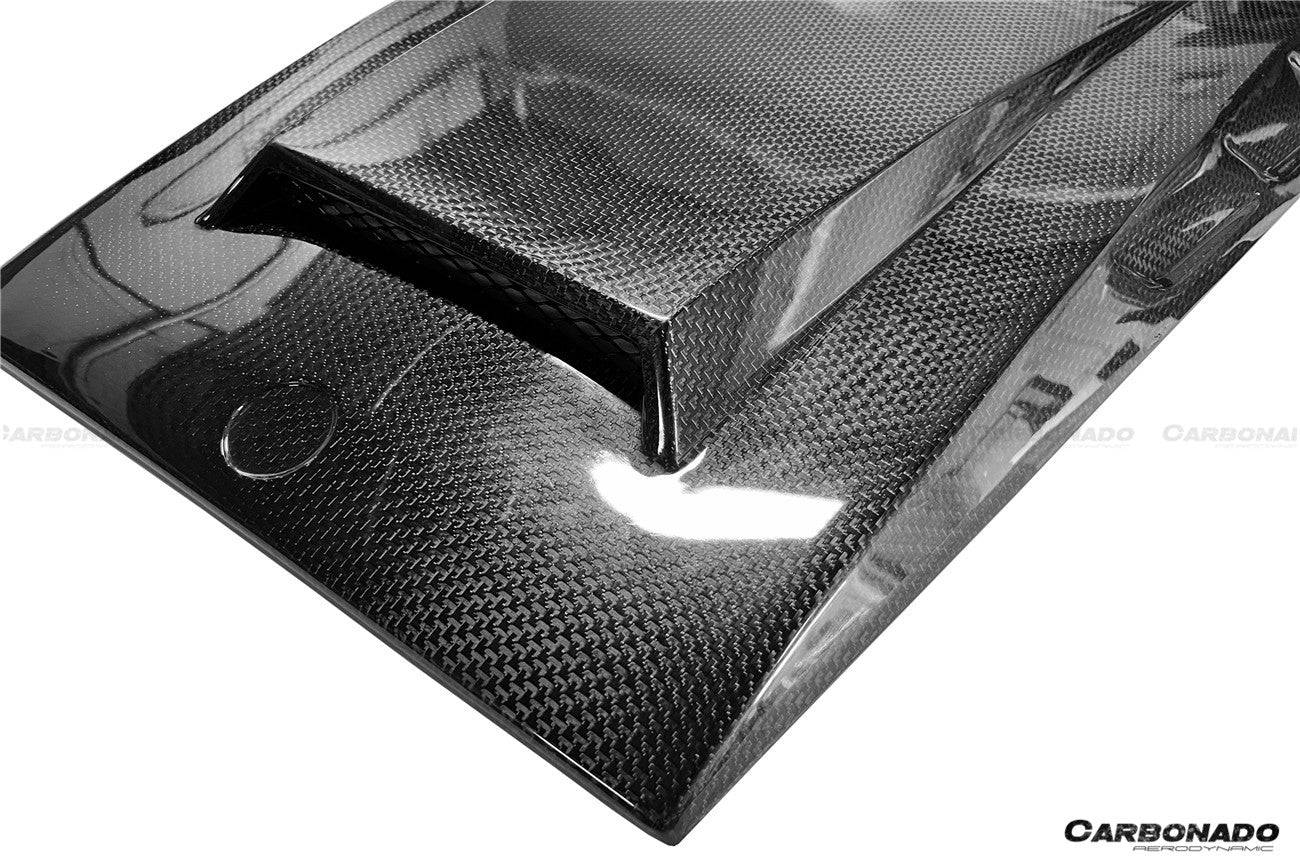 2003-2018 Mercedes Benz W463 G Wagon BRS Style Autoclave Carbon FIber Hood Scoop - Carbonado Aero