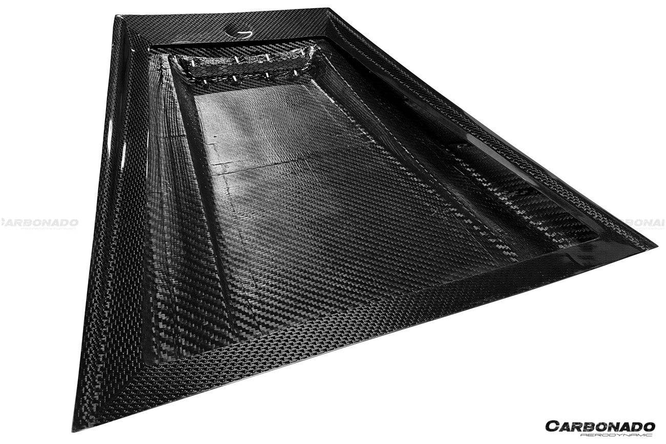 2003-2018 Mercedes Benz W463 G Wagon BRS Style Autoclave Carbon FIber Hood Scoop - Carbonado Aero