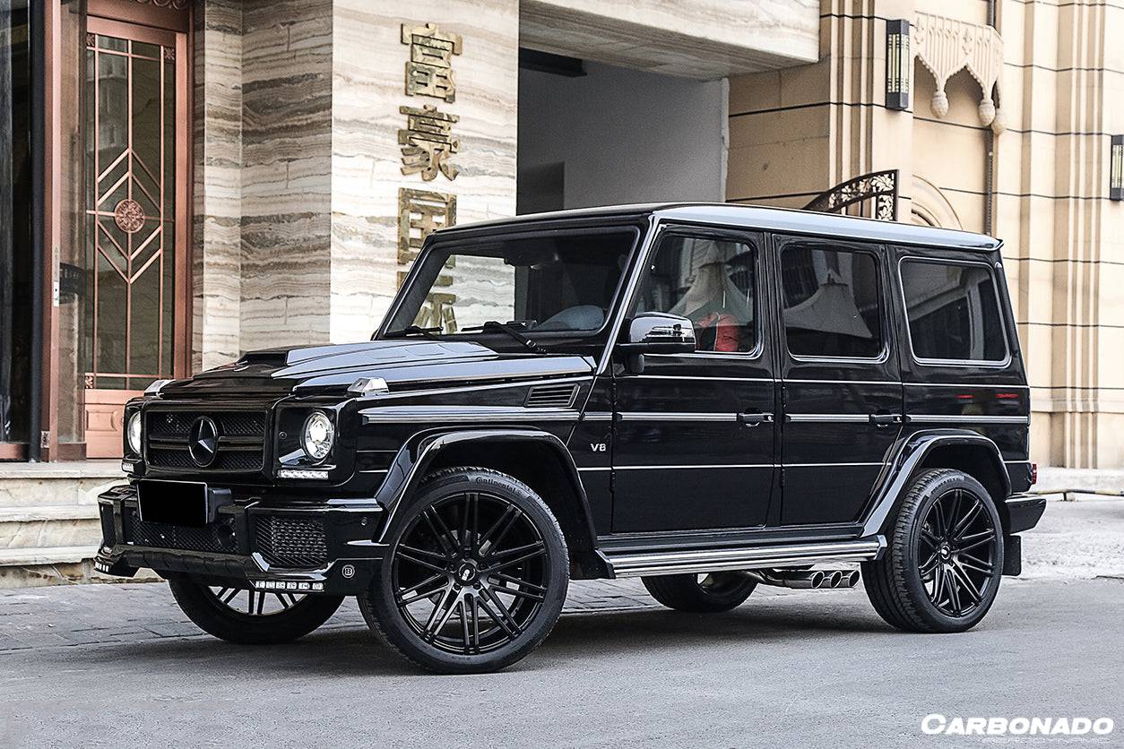 2003-2018 Mercedes Benz W463 G Wagon BRS Style Autoclave Carbon FIber Hood Scoop - Carbonado Aero