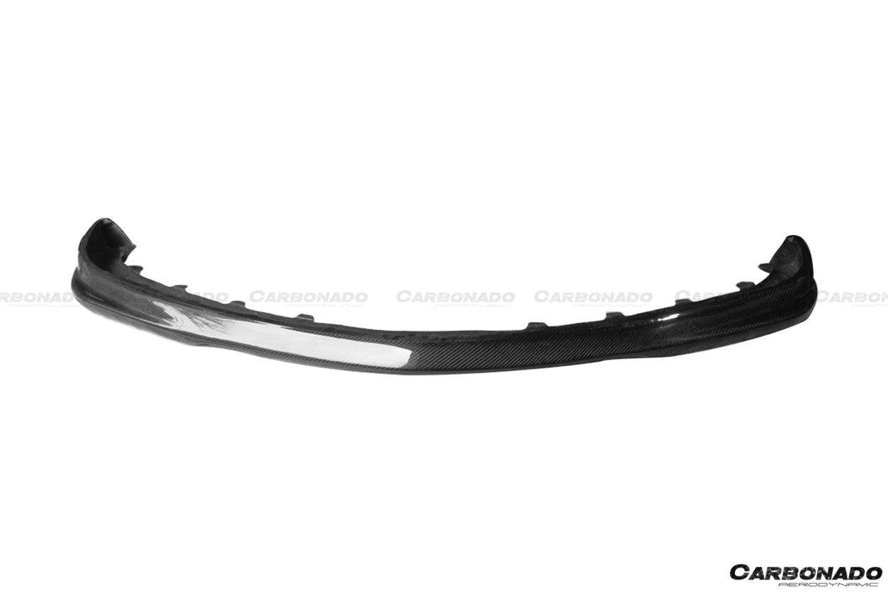 2003-2006 Mitsubishi Evo 7/8/9 DLK Style Carbon Fiber Front Lip - Carbonado