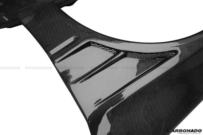 2003-2006 Mitsubishi Evo 7/8/9 D1 Style Carbon Fiber Fender - Carbonado Aero