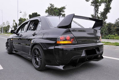 2003-2006 Mitsubishi Evolution 7/8/9 JP Style Rear Bumper - Carbonado