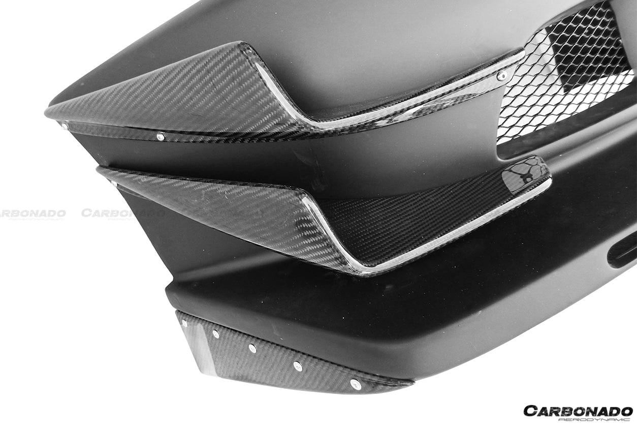 2003-2006 Mitsubishi Evo 7/8/9 VTC Style Front Bumper - Carbonado Aero