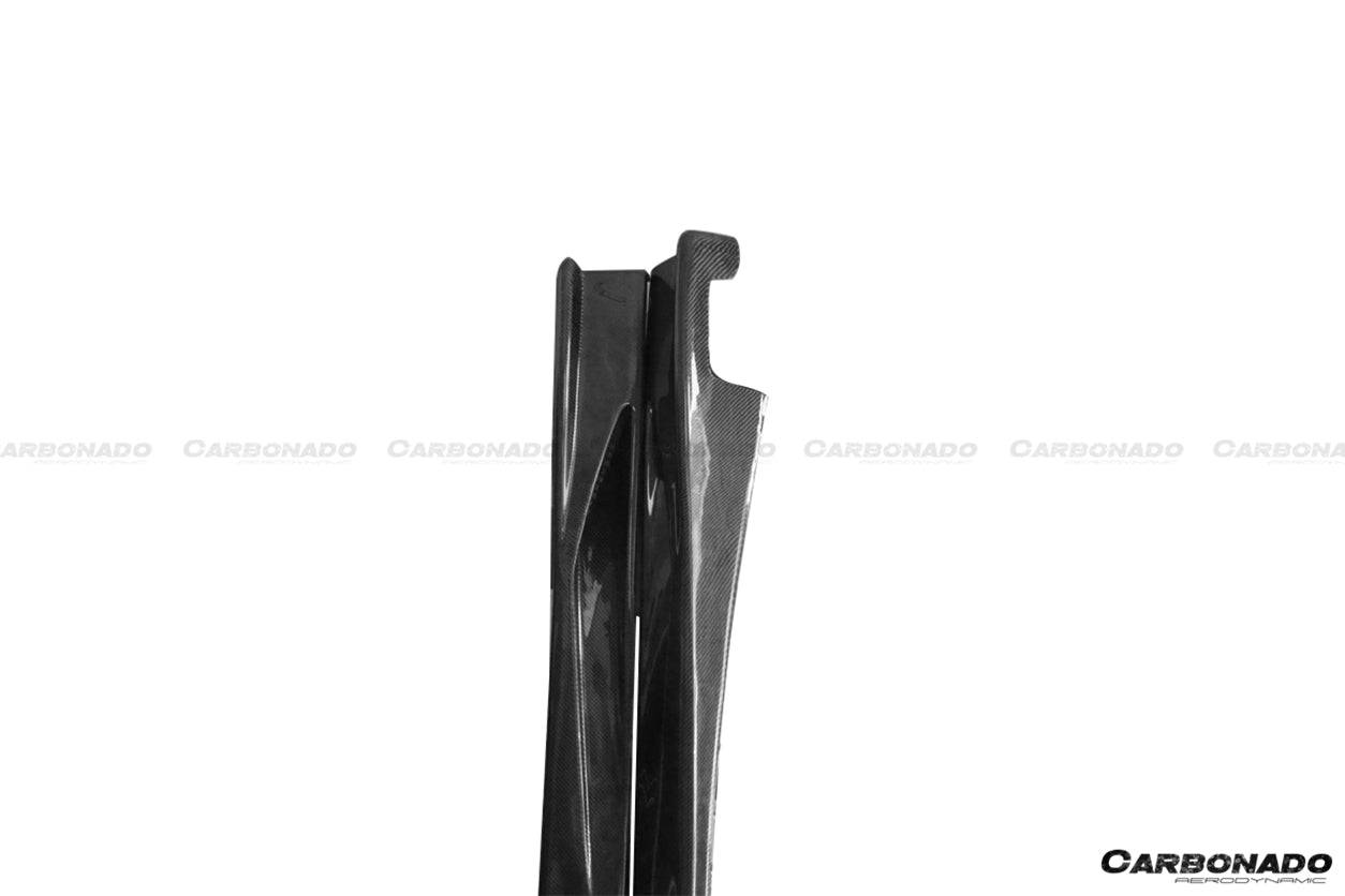 2003-2006 Mitsubishi Evolution 7/8/9 JP Style Side Skirts - Carbonado Aero