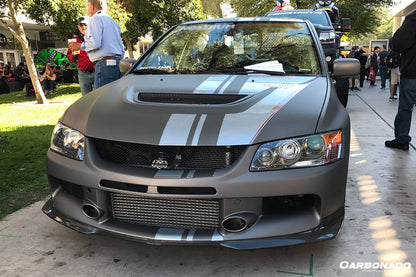 2003-2006 Mitsubishi Evo 7 & 8 & 9 OE Style Carbon Fiber Front Lip - Carbonado