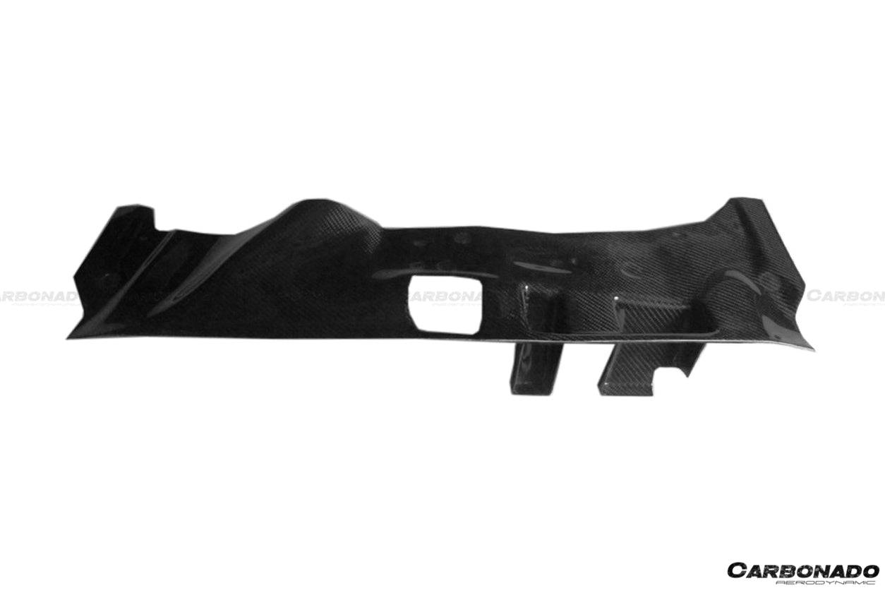 2008-2016 Mitsubishi Lancer Evolution 10 OE Style Carbon Fiber Radiator Cover - Carbonado Aero