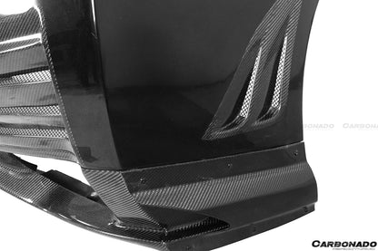 2012-2022 Nissan GTR R35 DBA & EBA VA Style Rear Bumper With Diffuser Undertray and LED Light