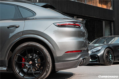 2018-2023 Porsche 9Y0.1 Cayenne S & E-Hybrid OD Style Rear Lip - Carbonado