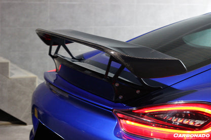 2012-2016 Porsche 981 Cayman TA Style Style Carbon Fiber Trunk Spoiler Wing