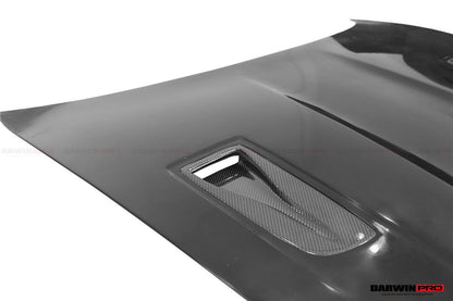 2012-2023 Porsche 718/981 Cayman/Boxster GT2RS Style Carbon Fiber Hood - DarwinPRO Aerodynamics