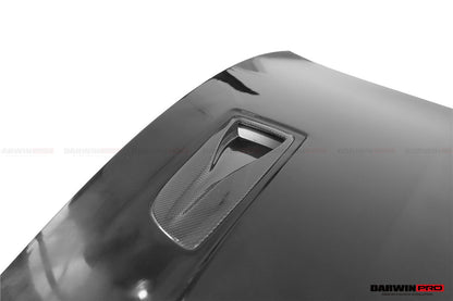 2013-2019 Porsche  991 991.1 & 991.2 Carrera, Turbo, C2, C2S, C4, C4S, Targa, GT3 GT2RS-Style Carbon Fiber Hood - DarwinPRO Aerodynamics