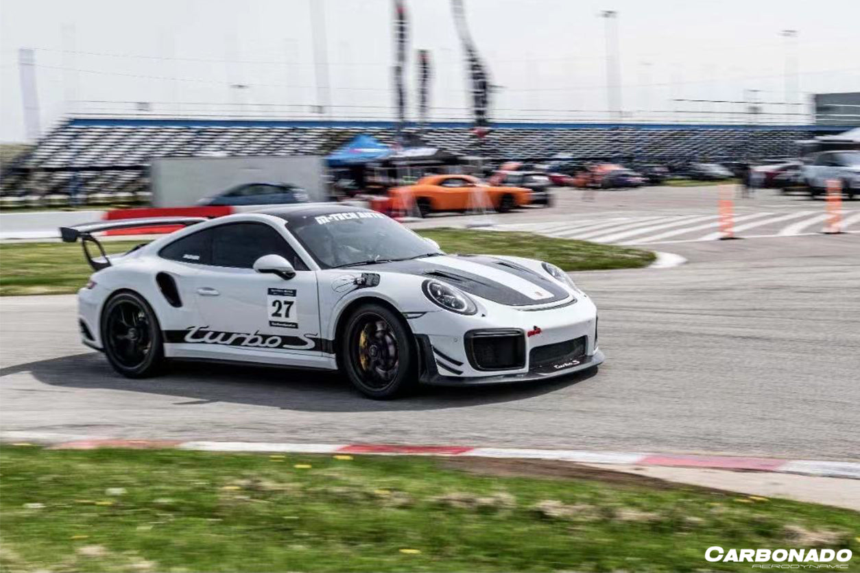 2013-2019 Porsche 911 991 Turbo/S GT2RS Style Hood - Carbonado Aero