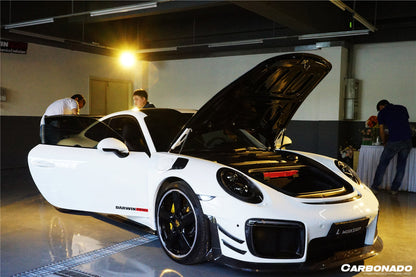 2013-2019 Porsche 991 Turbo/S GT2RS Style Front Bumper and Fender - Carbonado Aero