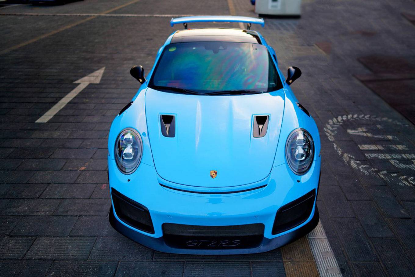 2013-2019 Porsche 911 991 Turbo/S GT2RS Style Hood - Carbonado
