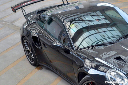2013-2019 Porsche 911 991 Turbo/S GT2RS Style Carbon Fiber Quarter Panel Side Scoops - Carbonado Aero
