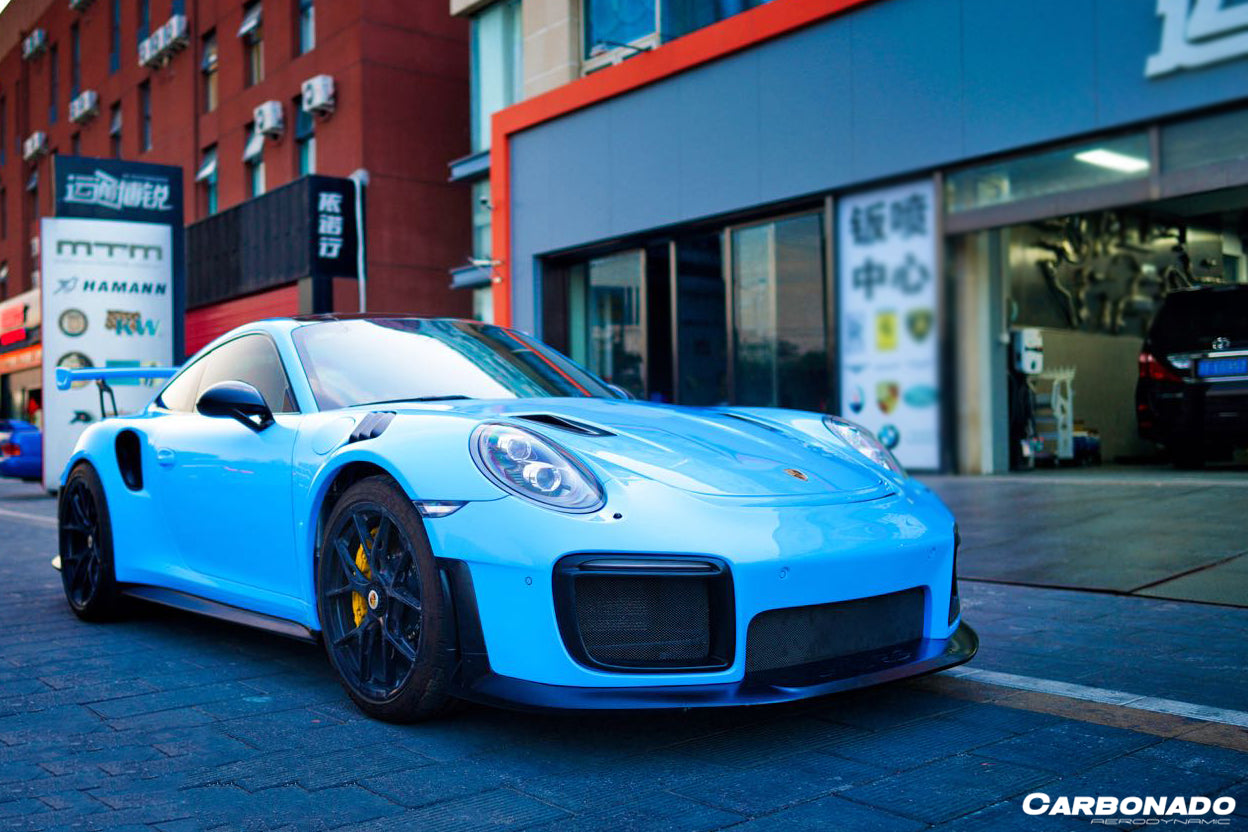 2013-2019 Porsche 911 991 Turbo/S GT2RS Style Side Skirts - Carbonado