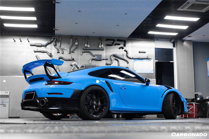 2013-2019 Porsche 911 991 Turbo/S GT2RS Style Rear Bumper - Carbonado