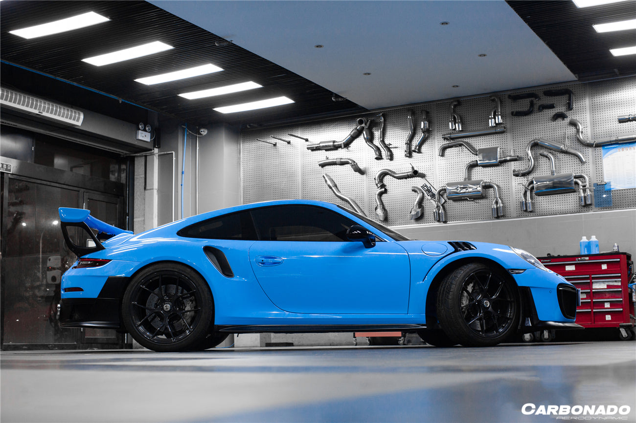 2013-2019 Porsche 911 991 Turbo/S GT2RS Style Side Skirts - Carbonado Aero