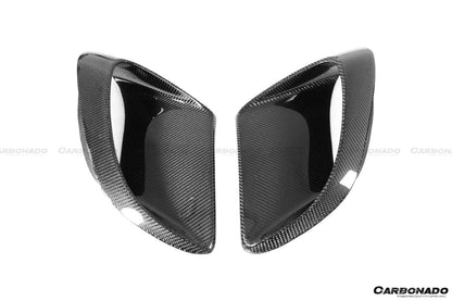 2013-2019 Porsche 911 991 Turbo/S GT2RS Style Carbon Fiber Quarter Panel Side Scoops - Carbonado Aero