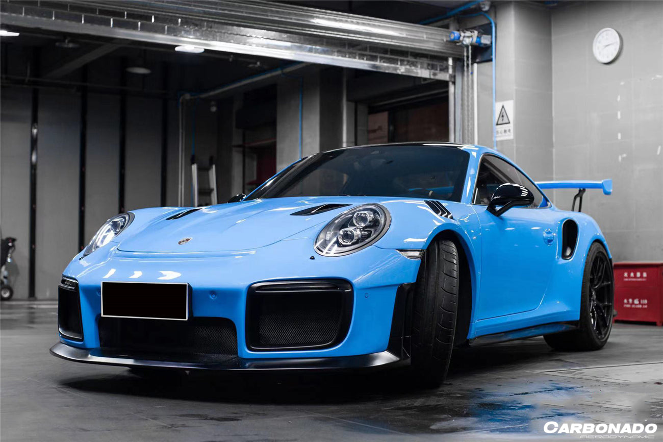 2013-2019 Porsche 911 991 Turbo/S GT2RS Style Hood - Carbonado Aero
