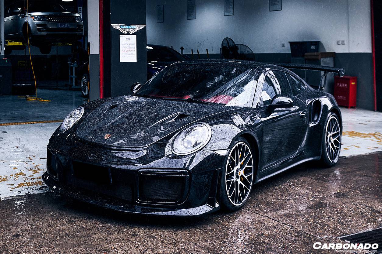 2013-2019 Porsche 911 991 Turbo/S GT2RS Style Hood - Carbonado Aero